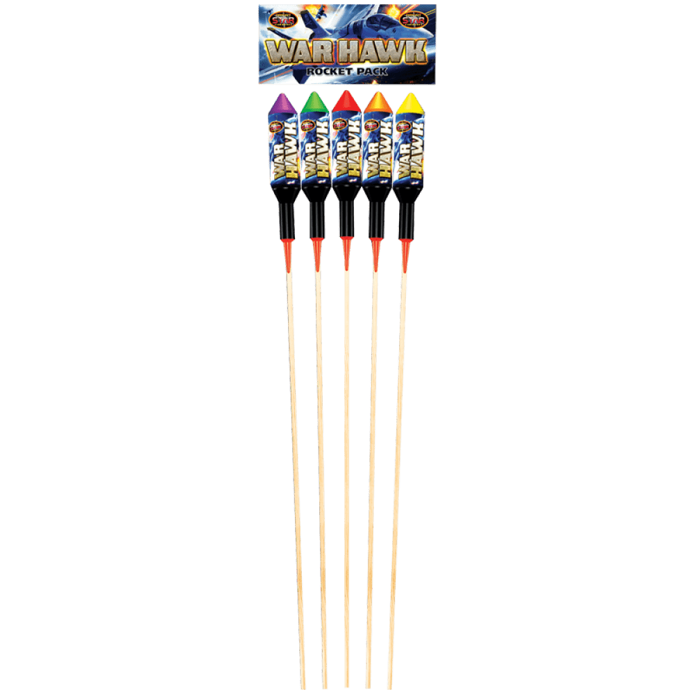 War Hawk Rocket 5pce (1.3G)